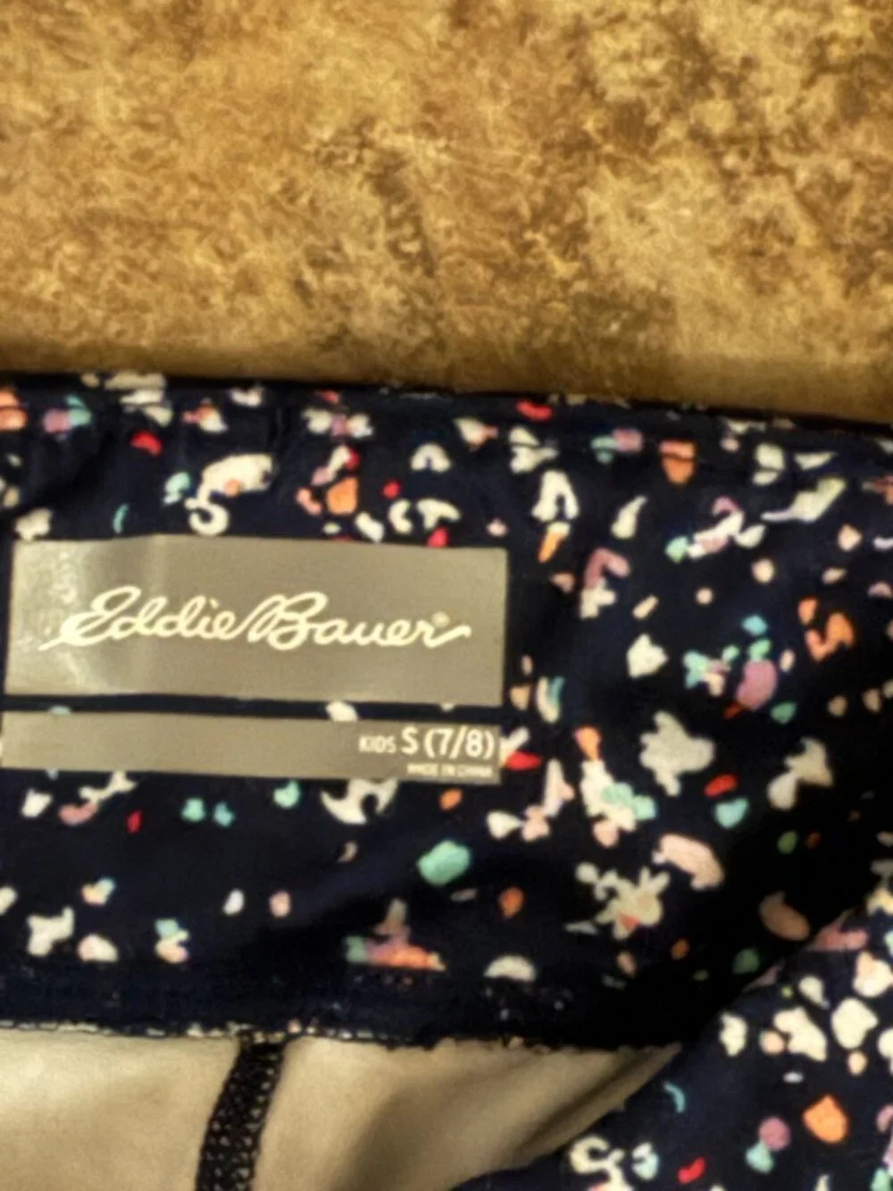 Eddie Bauer GIrls Speckled Athletic Leggings